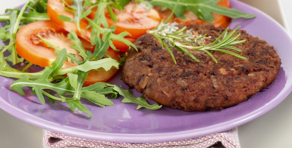 Vegan burger deliziosi