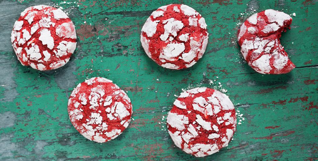 Red velvet crincles