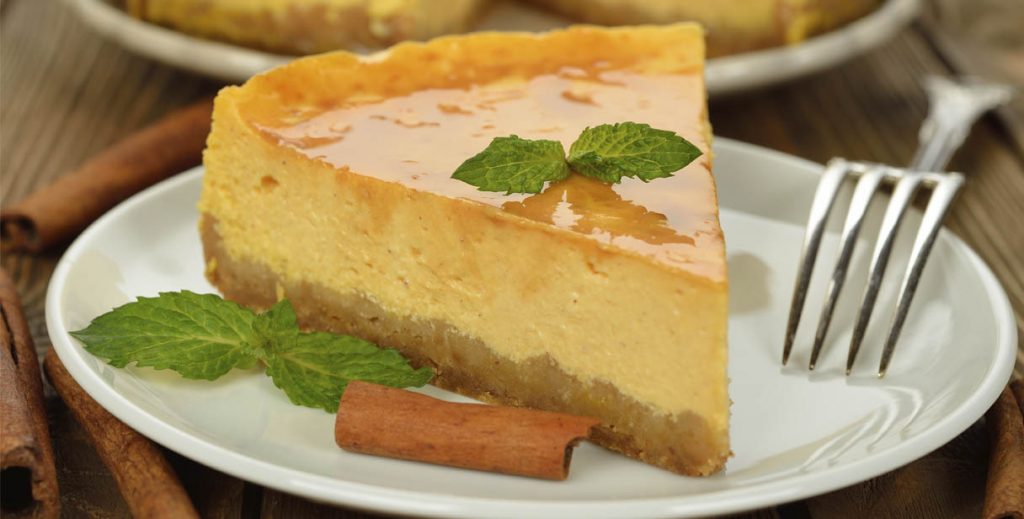 Cheesecake curcuma e cannella